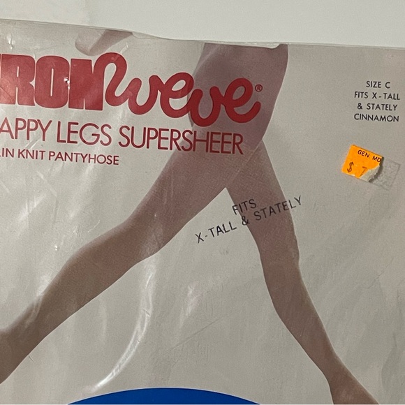 Vintage Iron We've happy legs Mod GoGo 1970 vintage extra tall sheer - Picture 2 of 5